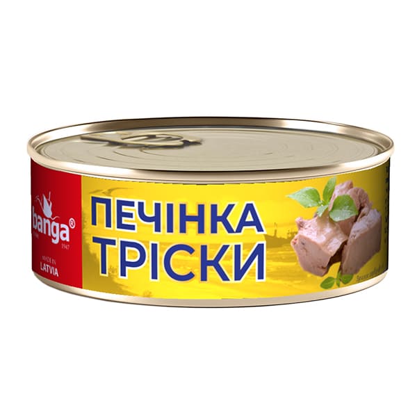 Печінка тріски натуральна 230 г