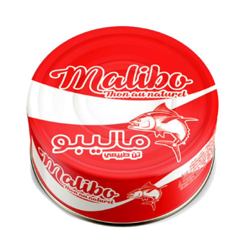 Тунець цілий преміум у власному соку MALIBO, 140 г
