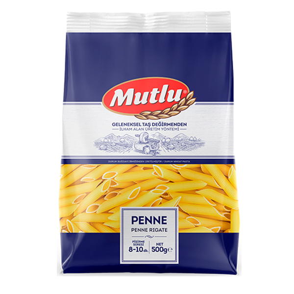 Макаронні вироби MUTLU  Penne Rigate - Перо Рифлене