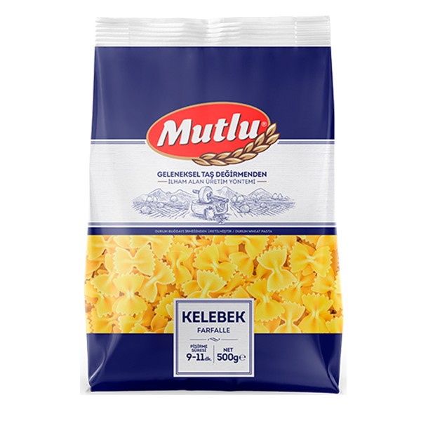 Макаронні вироби MUTLU Farfalle - Метелики
