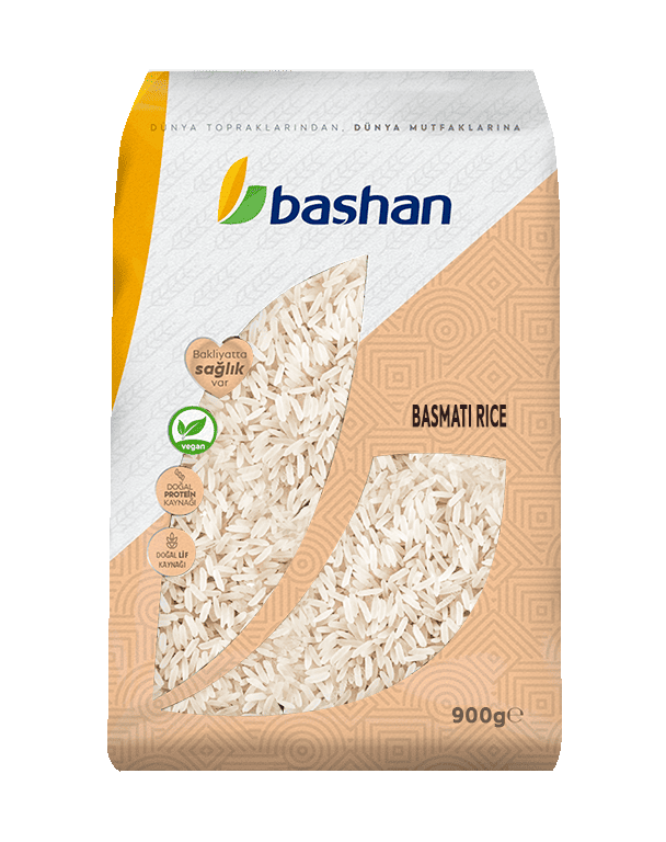 Рис індійський БАСМАТІ BASHAN 900 г