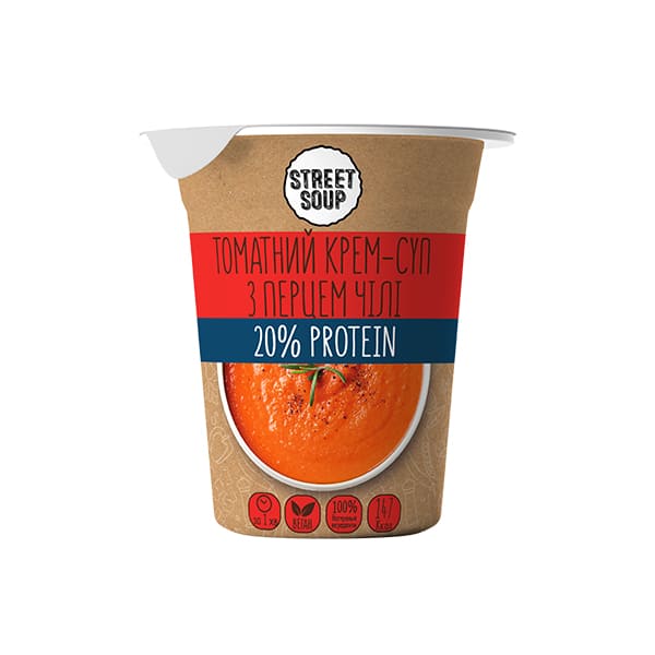 Крем-Суп STREET SOUP Томатний, стакан