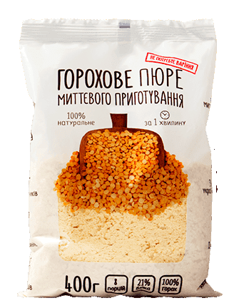 Пюре Горохове STREET SOUP, пакет