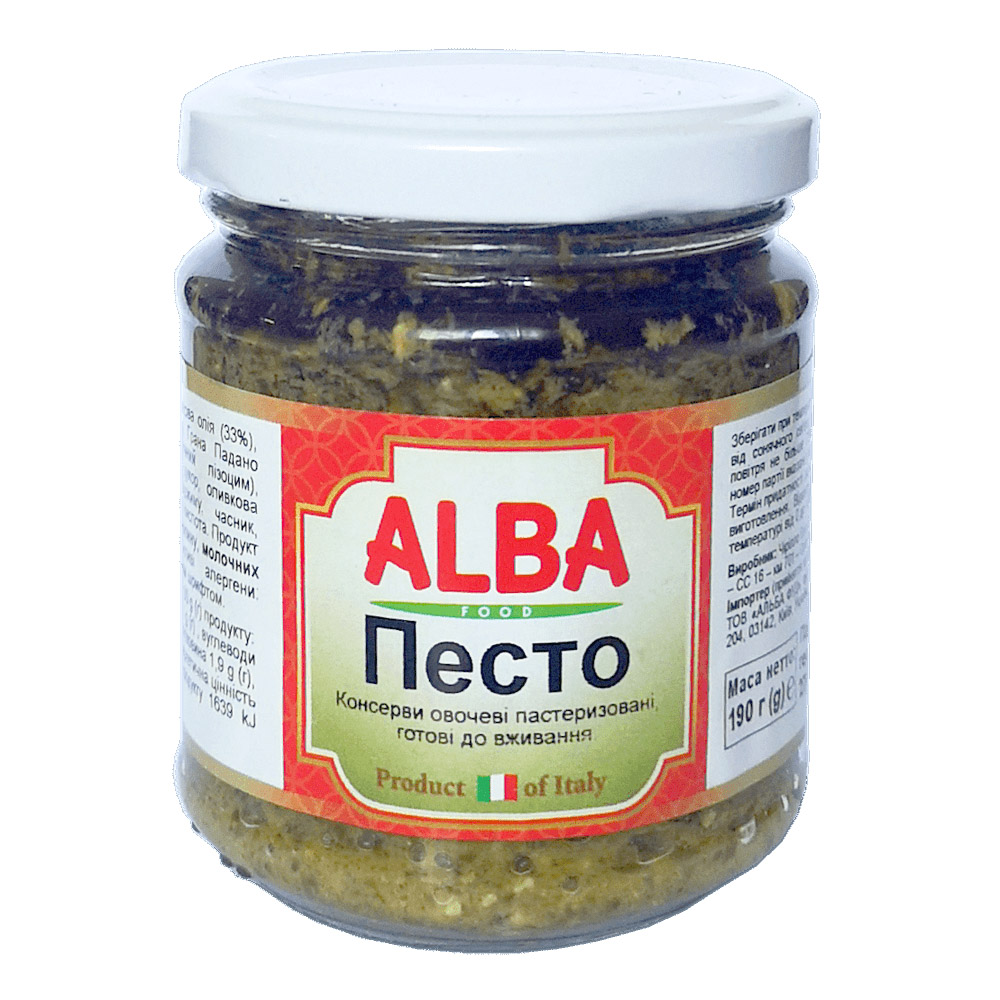 Соус Песто ALBA FOOD, 212мл