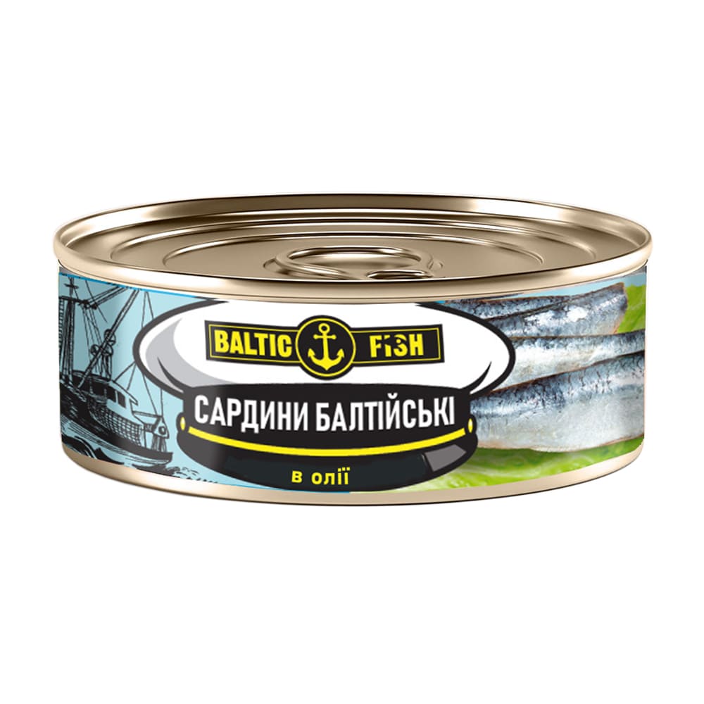 Сардини Балтійські в олії BALTIC FISH