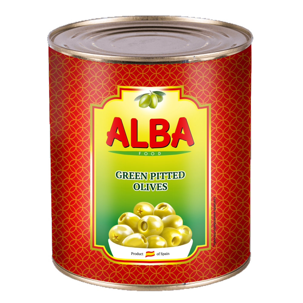 Оливки ALBA FOOD без кісточки 3100 мл