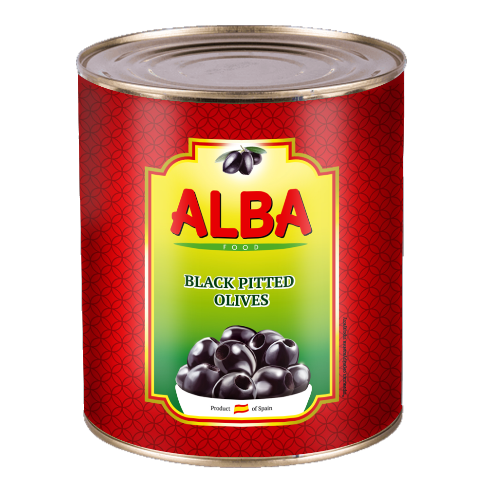 Маслини ALBA FOOD без кісточки 3100 мл