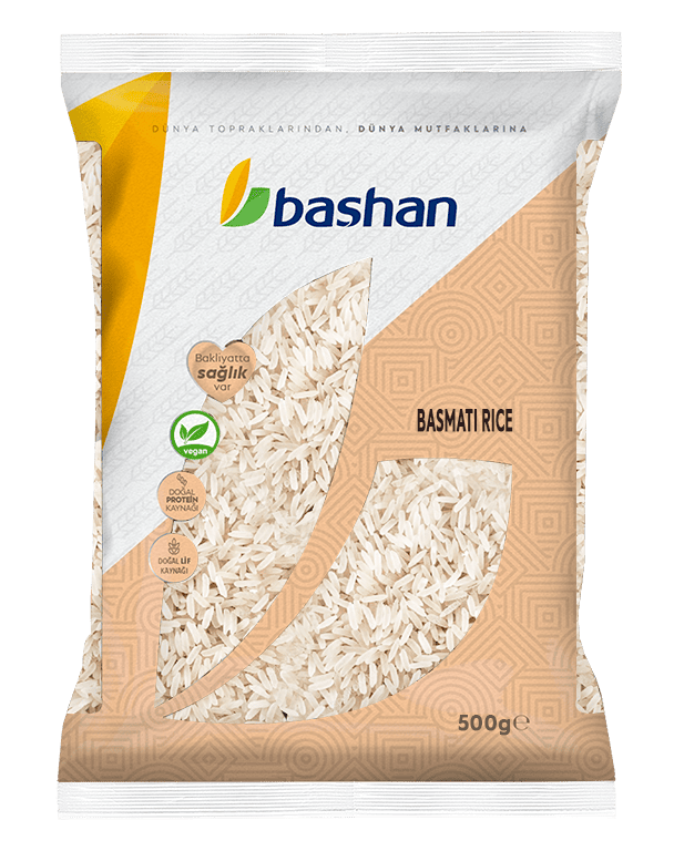 Рис індійський БАСМАТІ BASHAN 500 г